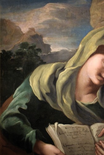 XVIIe siècle - L'Éducation de la Vierge - Carlo Preda (1652 - 1729)